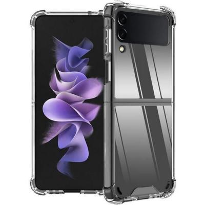 PHONILLICO Coque pour Samsung Z FLIP 3 5G - Antichoc Silicone Souple Transparent