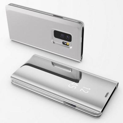 PHONILLICO Coque Rabat Miroir Argent pour Samsung Galaxy A71 - Protection Clear View []