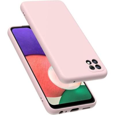 LITTLE BOUTIK Coque Silicone TPU Rose Pour Samsung A22 5G &reg;