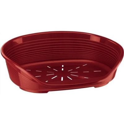FERPLAST  - Corbeille Siesta Deluxe en Plastique Bordeaux - 2