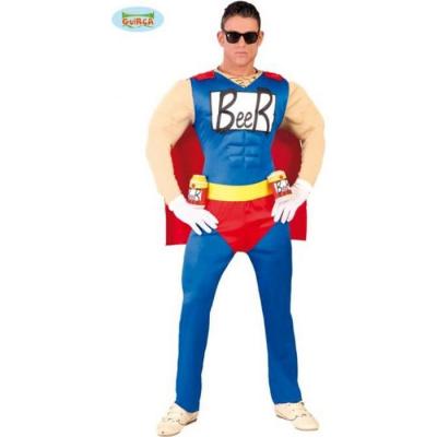 FIESTAS GUIRCA D&acute;Guisement Homme Beerman Muscl&acute; (Taille L)