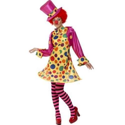 SMIFFYS Costume Clown Femme Avec Cerceau - L