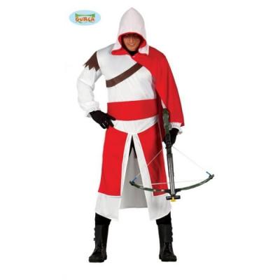  Costume Chevalier Assassin's Creed - Rouge - L
