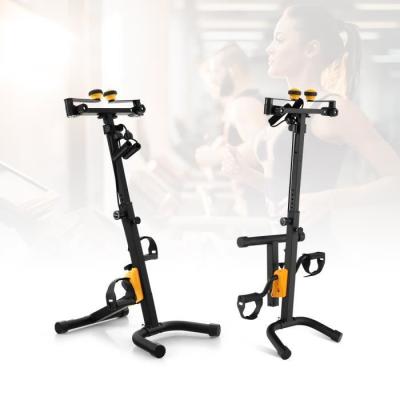 COSTWAY V&eacute;lo D'appartement &agrave; P&eacute;dales Pliable R&eacute;sistance R&eacute;glable avec Fonction D'&eacute;tirement Entra&icirc;nement du Membre Sup&eacute;rieur et