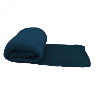 VIVEZEN Couverture, plaid polaire 220 x 240 cm en flanelle ultra doux - bleu