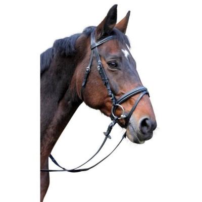 KERBL  Bridon pour poneys Classic Cuir Noir 326137