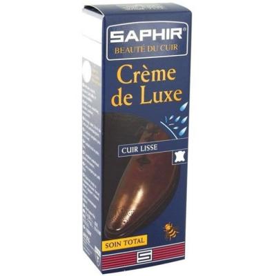 SAPHIR Cirage Cr&egrave;me de Luxe 1789  50 ml MARRON FONCE 05