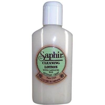 SAPHIR Cr&egrave;me nettoyante cuir &agrave; la cire de carnauba - 125mL