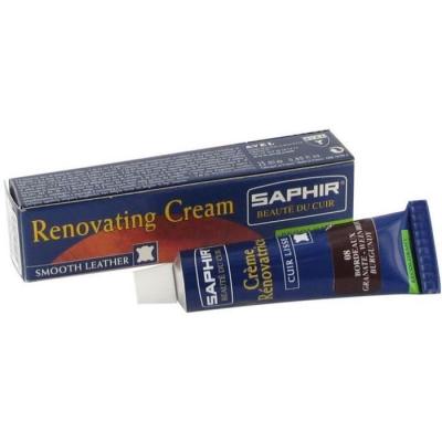 SAPHIR  Cirage Cr&egrave;me R&eacute;novatrice, 08 Bordeaux, 25 ml , 1 Unit&eacute;