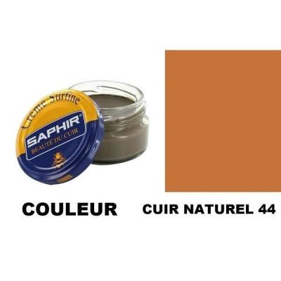 SAPHIR Cirage Cr&egrave;me Surfine Pommadier  50 ml cuir naturel