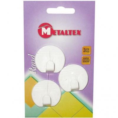 METALTEX  - sorepro crochet adh(3)rond blc *291004