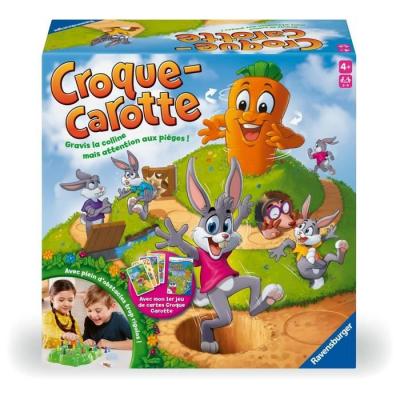 RAVENSBURGER Set croque carotte et jeu de cartes  RAR24782 - Neuf