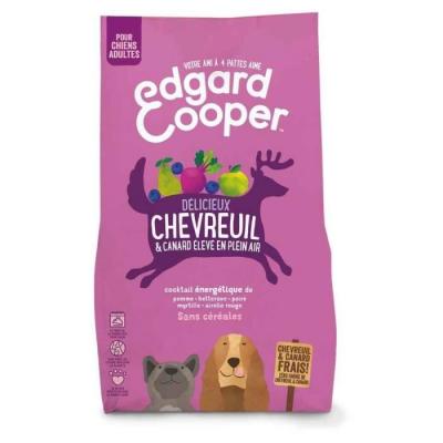 EDGARD & COOPER  - Croquettes Au Chevreuil Et Canard Pour Chien - 2,5kg