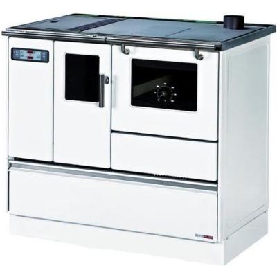 SANNOVER THERMIQUE Cuisini&egrave;re Granul&eacute;s avec Four Chauffage seul Sannover 8 kW Blanc