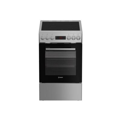 INDESIT Cuisini&egrave;re vitroc&eacute;ramique  I5V5LCS Silver
