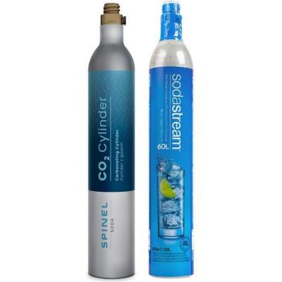 SODASTREAM Cylindre de CO2  + Cylindre de CO2 SpinelSoda 