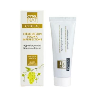CYTOLNAT  Cytolac cr&egrave;me de soin peaux&agrave;imperfections tube 50ml