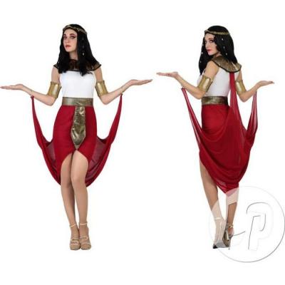 TH3 PARTY Deguisement D'egyptienne Blanc Et Rouge - Rouge - T-2