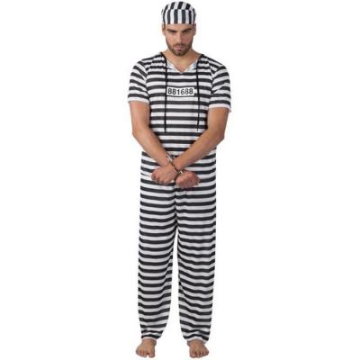 BOLAND D&eacute;guisement Prisonnier Homme M/l Blanc 83820 M/L - 83820