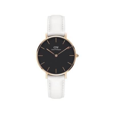 DANIEL WELLINGTON  DW Montre 32mm Petite Bondi Black Rose Gold