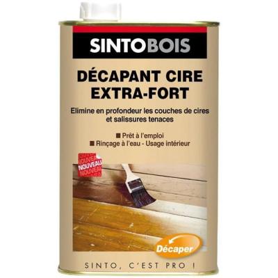 SINTO D&eacute;capant cire extra-fort bidon 1 litre 