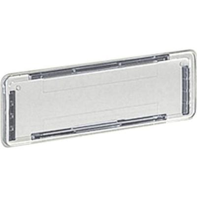 DECAYEUX  Porte-nom H.2.5 x l.10 x P.0.5 cm , transparent