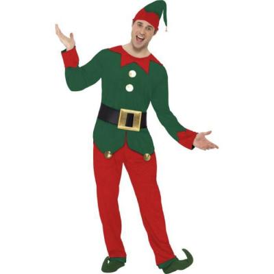 SMIFFYS D&eacute;guisement elfe bicolore homme No&euml;l