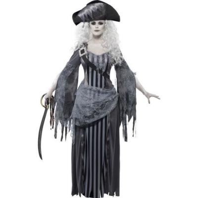 GENERIQUE D&eacute;guisement fant&ocirc;me pirate femme Halloween Small