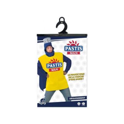 MYCRAZYSTUFF D&eacute;guisement Humoristique Pastis Man Taille Unique Jaune Cd0416 TAILLE UNIQUE - CD0416