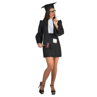 FUNNY FASHION Costume de Juge - Sexy - Femme Taille : M/L - 40/42