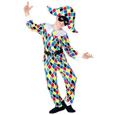 WIDMANN D&eacute;guisement Carnaval Arlequin - Enfant - 5/8 ans (110 &agrave; 128 cm)