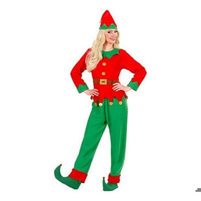 GENERIQUE D&eacute;guisement lutin du P&egrave;re No&euml;l femme Small