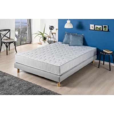 DEKO DREAM  ensemble springmax matelas + sommier 160x200 cm - accueil dynamique - soutien ferme