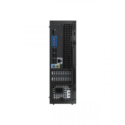 DELL  OptiPlex 3020 - SFF Pentium G3240 - RAM 4 Go - HDD 500 Go - graveur de DVD - HD Graphics - Gigabit Ethernet - Win 7 Pro 64 bits (comprend Licence Win 8,1) - moniteur : aucun - noir 