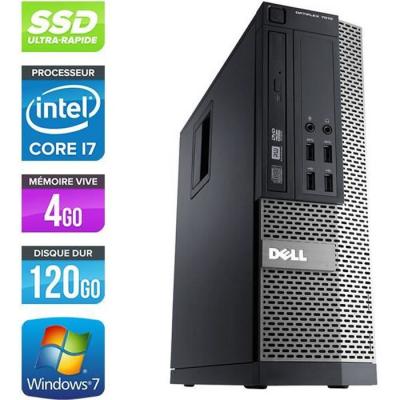 DELL  Optiplex 790 SFF -Core i7-2600-4Go -120Go SSD