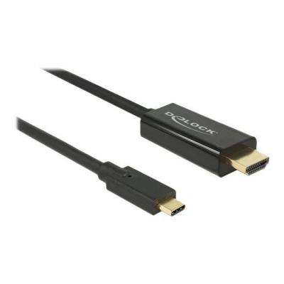 DELOCK Kab usb c > hdmi stecker (4k 30hz) 2 m schwarz  compatible