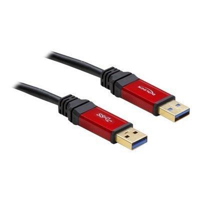 DELOCK Cable Usb 3.0 Type A Male , 2 M, Premium