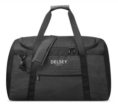 DELSEY Sac de voyage pliable nomade 65cm Noir 