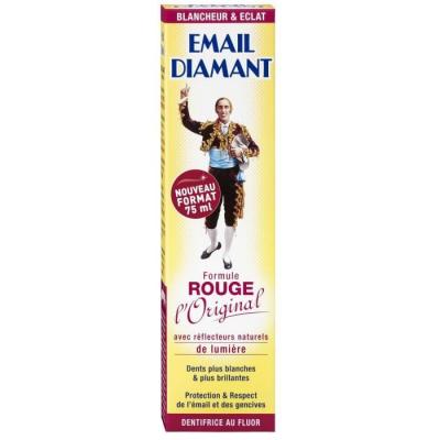EMAIL DIAMANT Dentifrice Formule Rouge L'original  - Le Tube De 75 Ml