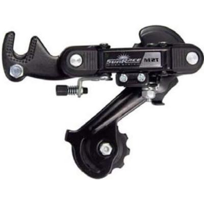 SUNRACE D&eacute;railleur arri&egrave;re VTT  RDM2T 6/7V &agrave; chape longue, avec pate