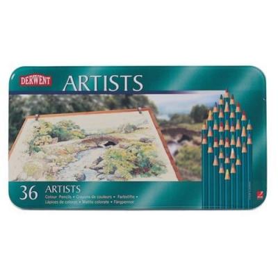 DERWENT  Boite De 36 Crayons De Couleur Artists