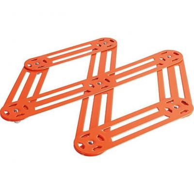 ROGER ORFEVRE  - Dessous de plat extensible 6 branches Orange
