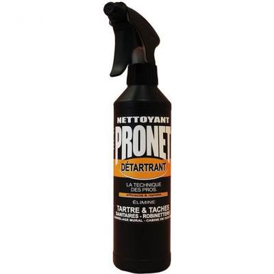 PRONET  D&eacute;tartrant Sanitaires Cabine de Douche Vapo 500Ml