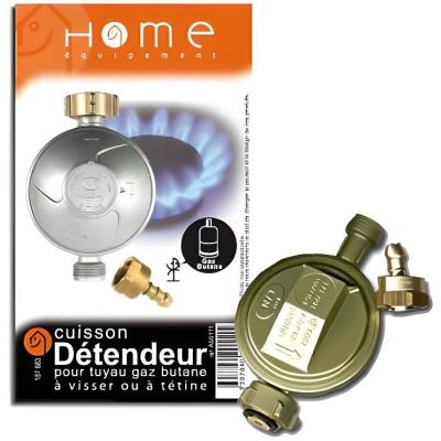 HOME EQUIPEMENT D&eacute;tendeur gaz butane avec t&eacute;tine A95111