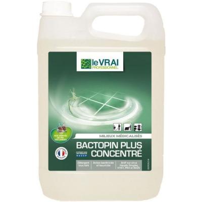  D&eacute;tergent Bactopin Plus Concentr&eacute; - tous types de surfaces - 5L