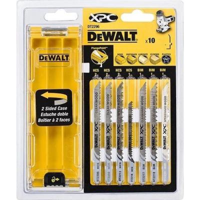 DEWALT Coffret 10 lames xpc  bo&icirc;te de rangement - DT2296