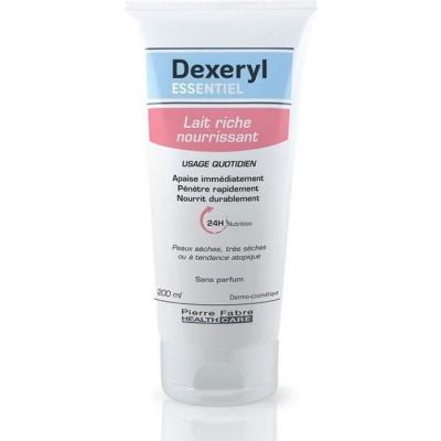DEXERYL Lait Riche Nourrissant Essentiel Peaux Seches 200ml 