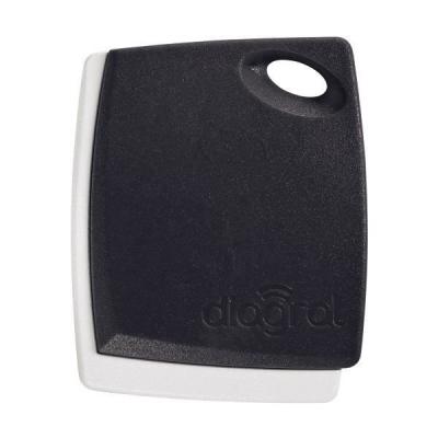 DIAGRAL Badge pour clavier vocal DIAG41BCX, fusain, 