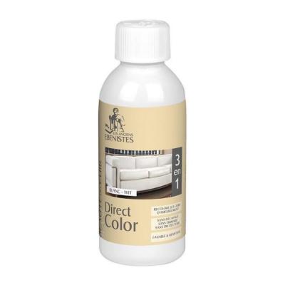LES ANCIENS EBENISTES Direct Color - Recolore Le Cuir - 250ml Blanc - Les Anciens &eacute;b&eacute;nistes
