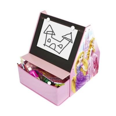 DISNEY  Bo&icirc;te de rangement Princesse 52x51x60 cm Rose WORL660005